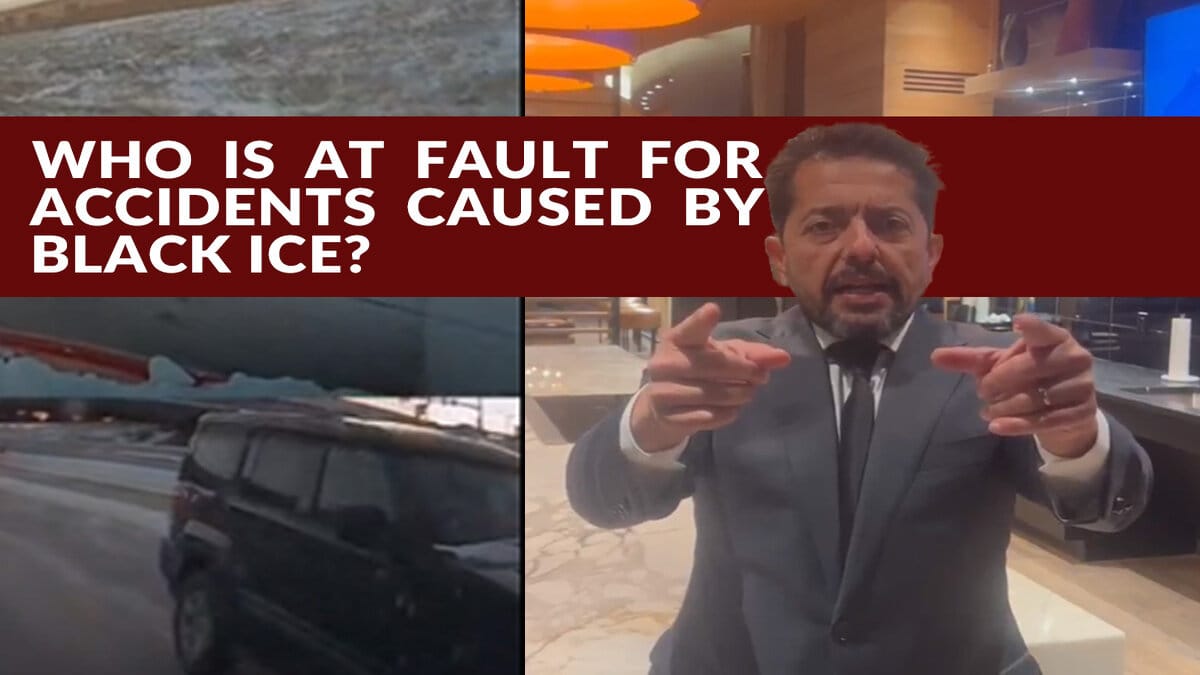 accidents caused by black ice