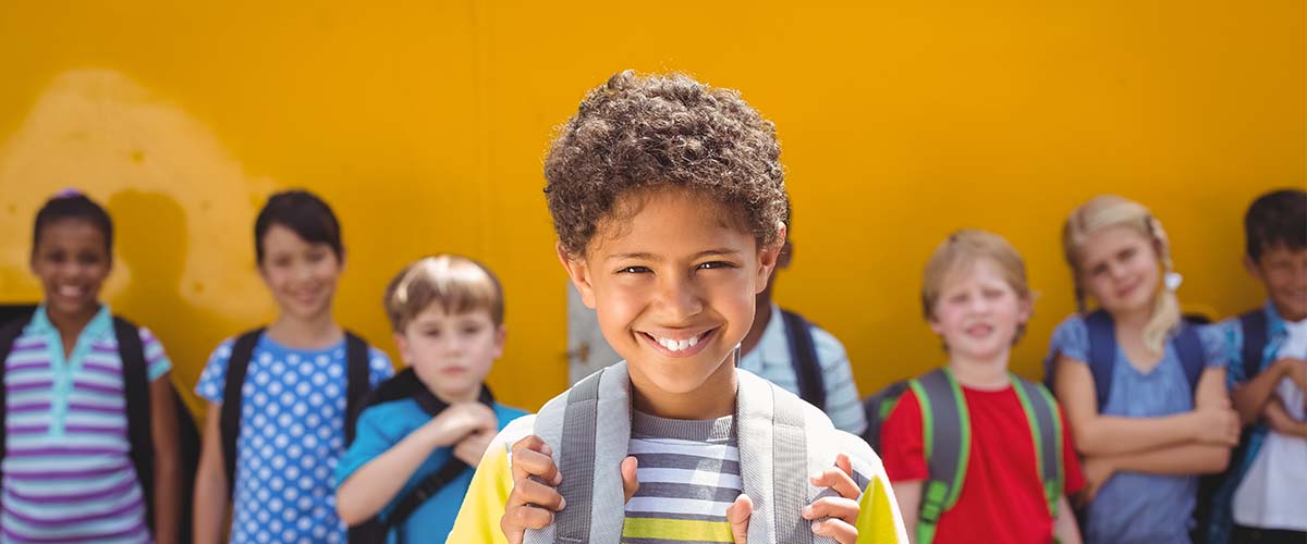 keep child safe at school bus with Devkota law firm